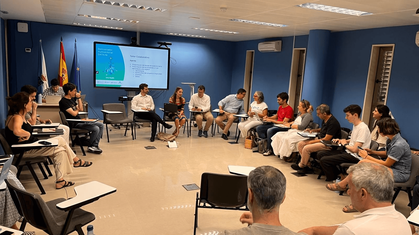 Participants of the collaborative session